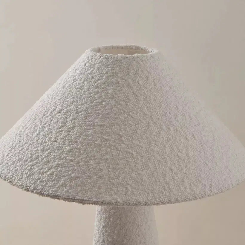 Boucle Side Table Lamp