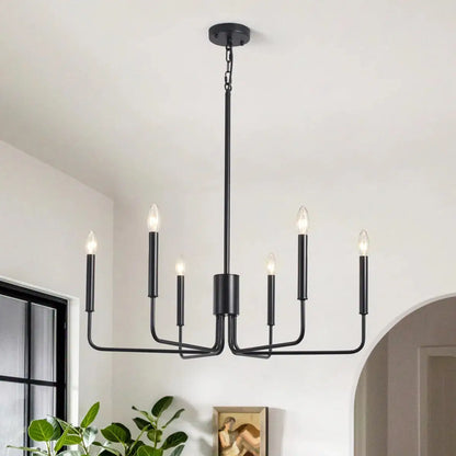 Roxsanne 6-Light Dimmable Chandelier