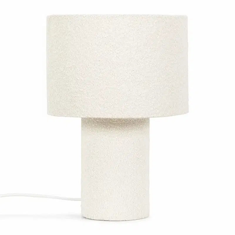 Boucle Table Lamp – Natural Cream