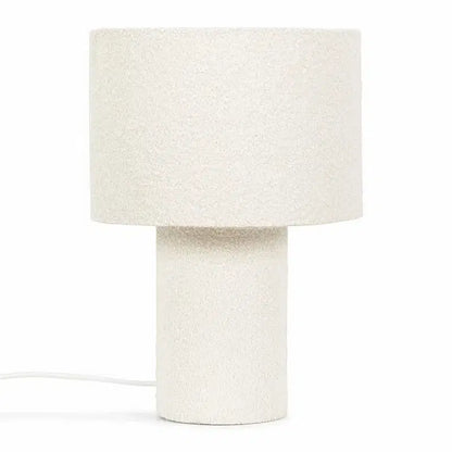 Boucle Table Lamp – Natural Cream