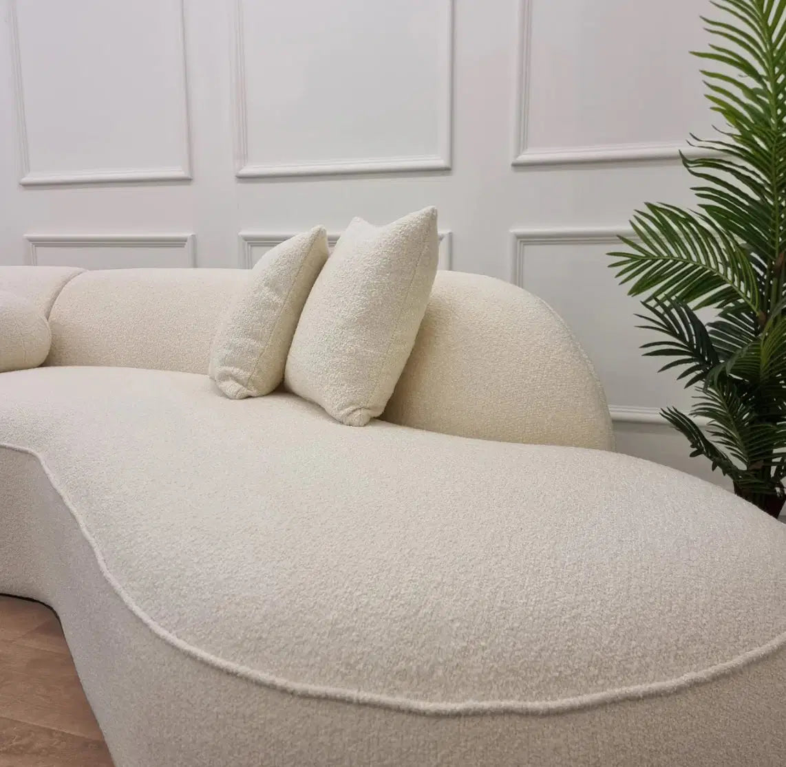 Bouclé Sofa 5-Seater