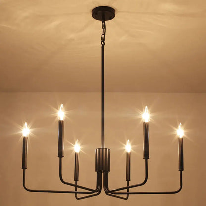 Roxsanne 6-Light Dimmable Chandelier