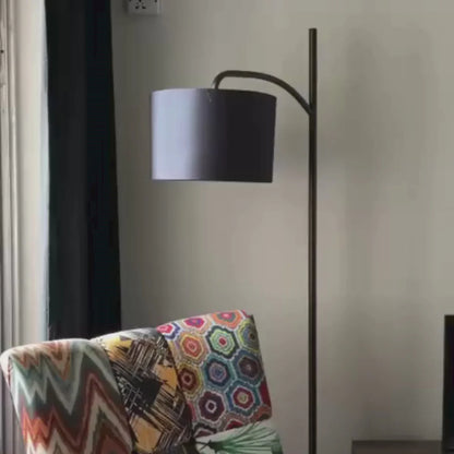 Floor Lamp – Black Metal Finish