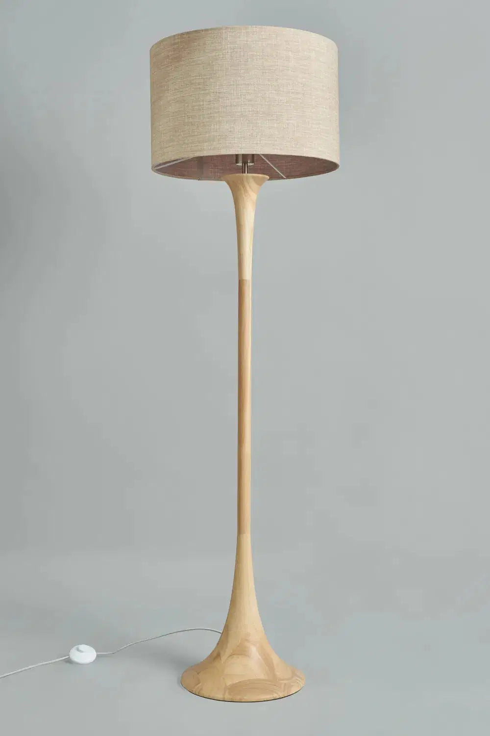 Lea Wooden Floor Lamp